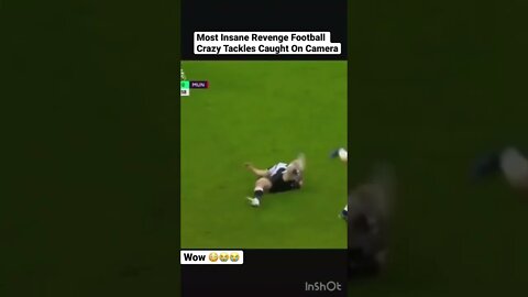 Most Insane Revenge Football Crazy Tackles Caught On Camera #shorts #football #cronaldo