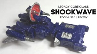 Legacy Core Class SHOCKWAVE Transformers Figure (Wave 2) - Rodimusbill Review