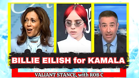 MSNBC EXCITED about Billie Eilish endorsement of Kamala Harris