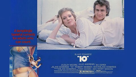 "10" (1979) with Dudley Moore, Julie Andrews & Bo Derek