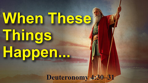 When These Things Happen: Exegeting Deuteronomy 4:30–31