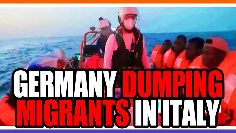 Germany Mass Dumping Migrants In Italy