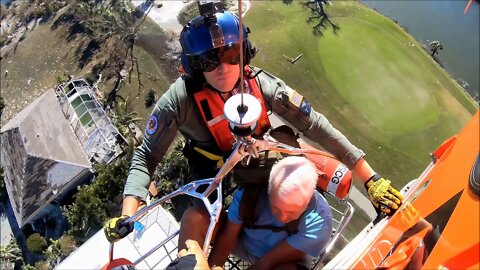 Coast Guard rescues 3 stranded people from Sanibel Island, Florida