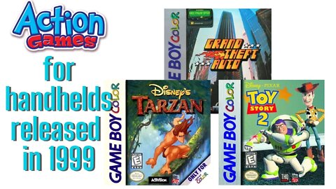 1999 released games - Action Games for Handhelds