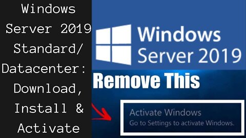 Windows Server 2019 activation key: Standard or Datacenter