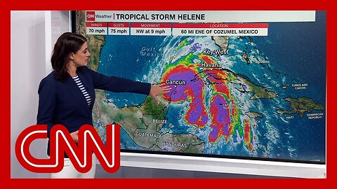 See where Helene is expected to hit as it nears Florida