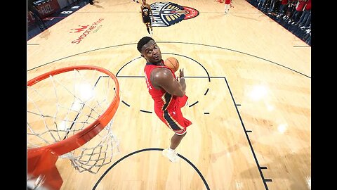 Zion Williamson 360 windmill dunk vs. Suns