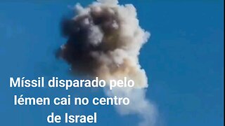 Míssil disparado pelo Iémen cai no centro de Israel