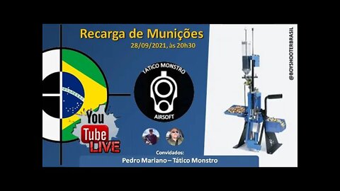 LIVE: Recarga de Munições - com Pedro Mariano (Tático Monstro)