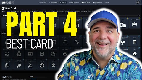 Website Walkthrough PART 4: Best Card