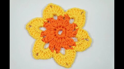 How to crochet flower free written pattern in description