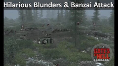 [Conquest/US w/Valour Mod] Banzai Attack Strains US Defenses l Gates of Hell: Ostfront