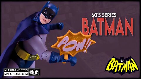 Mcfarlane Toys Adam West Batman Figure Review @The Review Spot