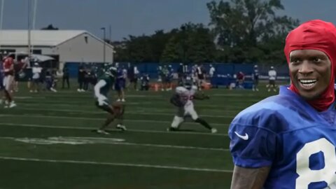 Kadarius Toney Shows Off Crazy Juke Move vs Sauce Gardner | New York Giants