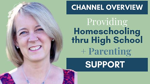 CHANNEL TRAILER: Homeschooling thru High School & Kids/Teens Personal Finance