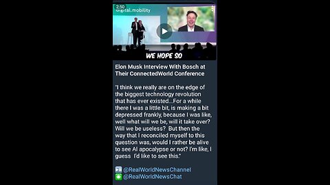 News Shorts: Elon Musk talks Ai