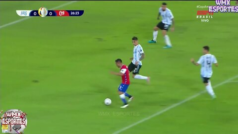 GOL DE MESSI Argentina 1 x 1 Chile Melhores Momentos Copa América 14 06 2021