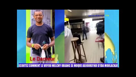 AFFAIRE SEXTAPE CHANTRE IDA MOULACKA Melchy Obiang SE MOQUE D’ELLE après avoir détruit son mariage!