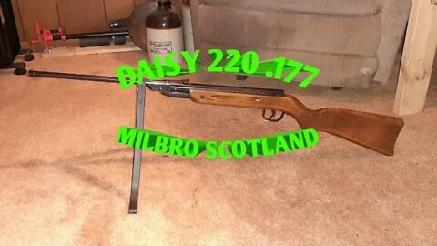 Daisy 220 .177 Milbro Scotland *backporch plinking