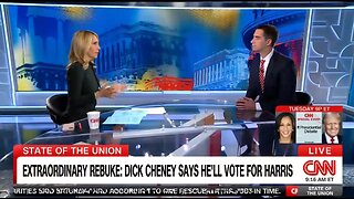 CNN's Dana Bash Tries Really Hard To Make Cheney Endorsement Of Kamala A Big Deal