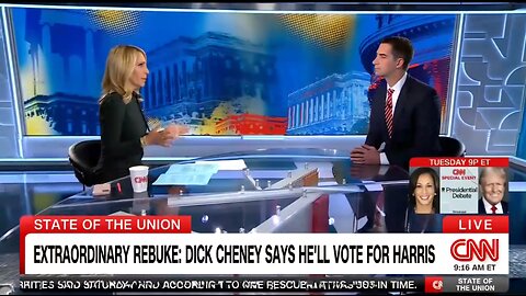 CNN's Dana Bash Tries Really Hard To Make Cheney Endorsement Of Kamala A Big Deal