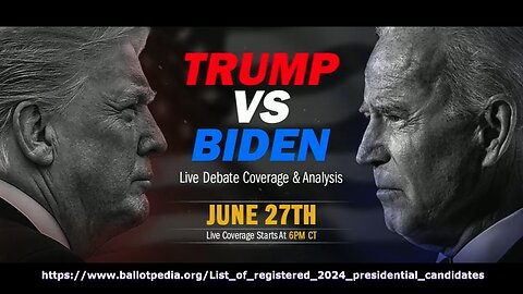 2024 Trump Biden Presidential Debate