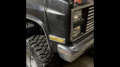 Chevy K5 Blazer new engine first time startup