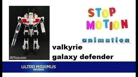 🎬 Valkyrie Galaxy Defender Stop Motion Animation