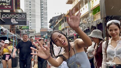 Soi Buakhao ~ Songkran Water Festival 2023 ~ Pattaya Thailand