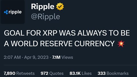 XRP Ripple LISTEN TO a SHOCKING CLIP from CEO Brad Garlinghouse, THIS WAS ALWAYS THE GOAL...