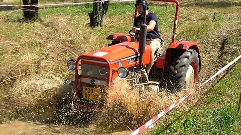 Tractor race in Iceland