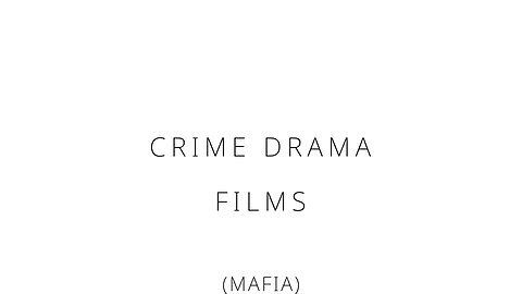 Crime drama films