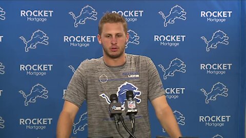 Jared Goff, Dan Campbell, D'Andre Swift react following Lions loss to 49ers