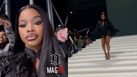 City Girls "JT" Struggles During Her Paris Fashion Show Walk! 💃🏾