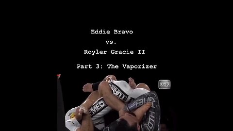 Eddie Brave vs Royler Gracie II