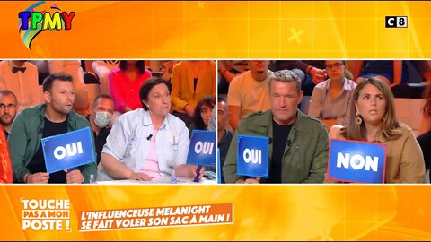 l'influenceuse Melanight se fait voler et affiche le visage du coupable ! #tpmp #laxisme #justice