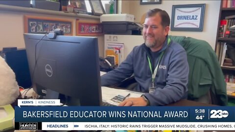 Kern's Kindness: Local educator wins national award