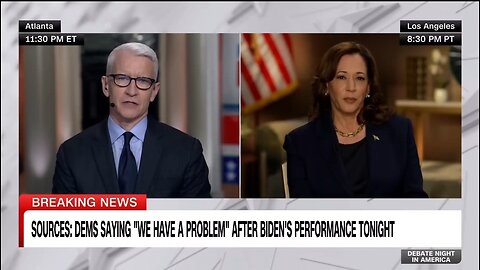 Kamala Defends Biden's Disastrous Debate, Even CNN Pushes Back