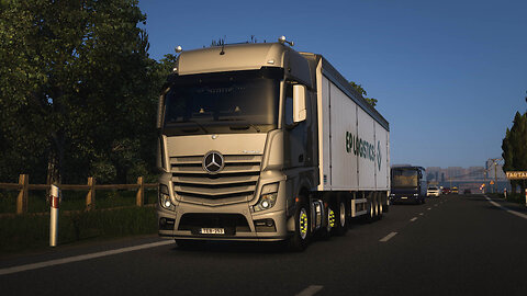 ETS2 Mercedes-Benz Actros MP4 625 | Poznan PL to Bydgoszcz PL | Used Packaging 23t