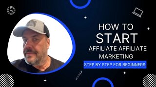 How to start affiliate marketing step by step for beginners