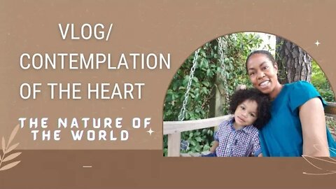 VLOG/ CONTEMPLATION OF THE HEART: THE NATURE OF THE WORLD