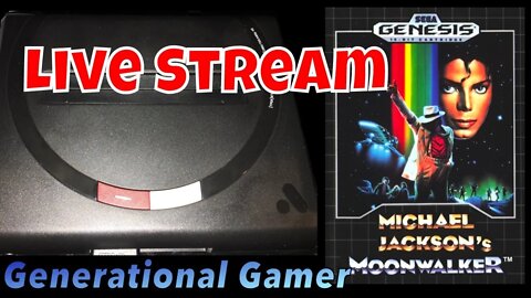 Moonwalker on the Analogue Mega Sg - Live Stream