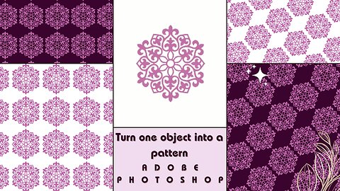 Turn One Object Into A Pattern In Photoshop