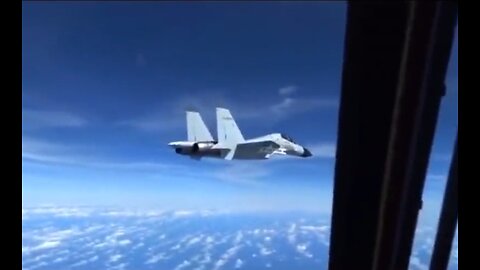 Chinese Jet Comes Within Feet Of US Military Plane In Near Collision