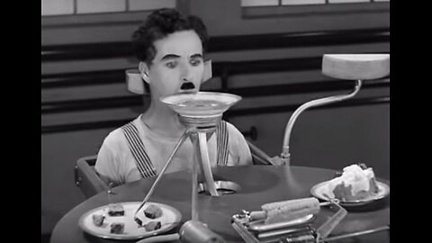 Charlie Chaplin - Feeding Machine - Modern Times