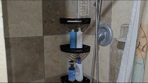 VOLPONE Corner Shower Caddy