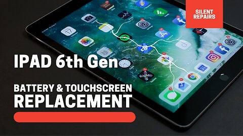 Apple Ipad 6th Gen | Battery replacement | Touchscreen replacement | Repair video