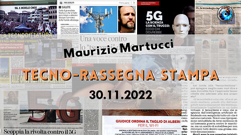 TECNO-RASSEGNA STAMPA con Maurizio Martucci 30/11