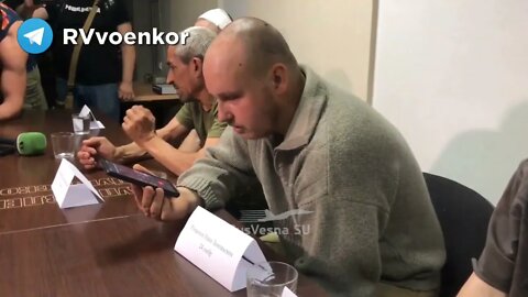 Ukrainians Who Surrendered From The Cauldron Are Crying, Calling relatives During A Briefing - LPR