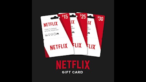 Gift card neftflix account giveaway